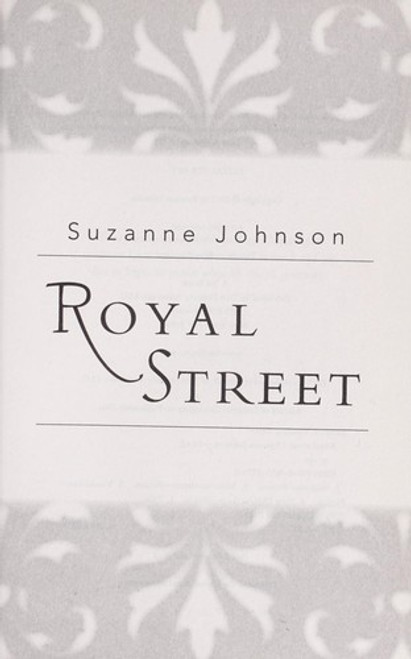 Royal Street (Sentinels of New Orleans) front cover by Suzanne Johnson, ISBN: 0765327791