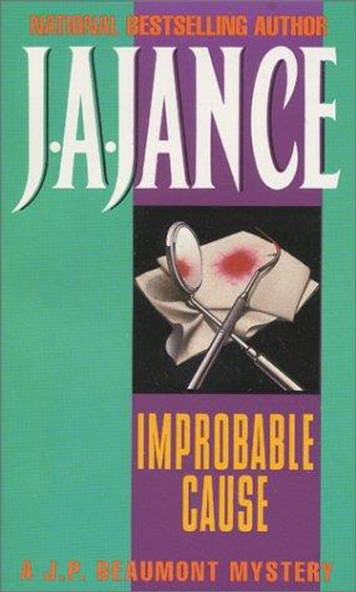 Improbable Cause front cover by J.A. Jance, ISBN: 0380754126