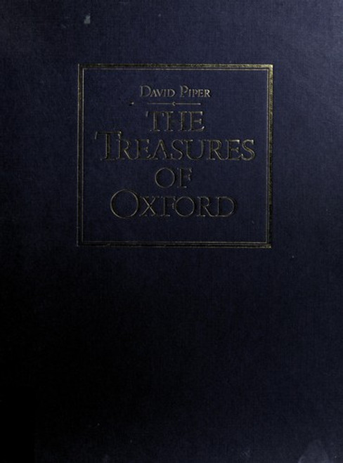 The Treasures of Oxford front cover by David Piper, ISBN: 044822836X