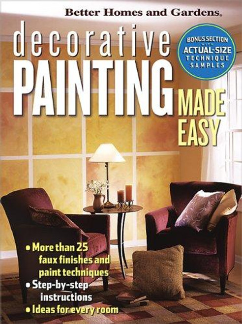 Decorative Painting Made Easy front cover by Better Homes and Gardens, ISBN: 0696217236
