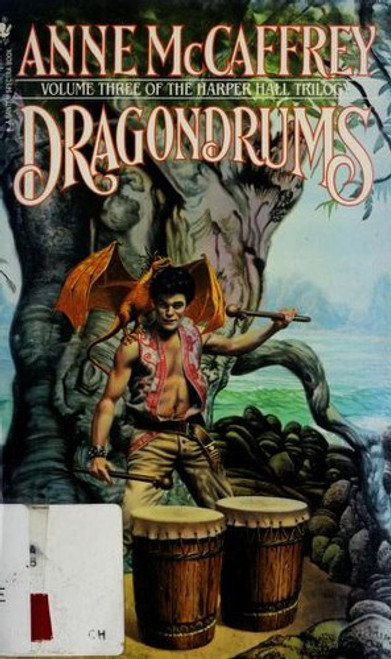 Dragondrums 3 Harper Hall front cover by Anne McCaffrey, ISBN: 0553258559