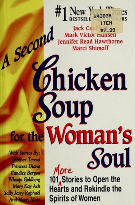 A Second Chicken Soup for the Woman's Soul (Chicken Soup for the Soul) front cover by Jack Canfield, Mark Victor Hansen, Jennifer Hawthorne, Marci Shimoff, ISBN: 1558746226