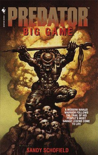 Predator : Big Game front cover by Sandy Schofield, ISBN: 0553577336