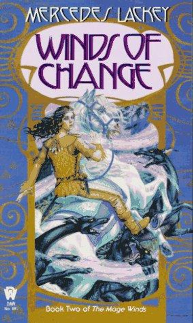 Winds of Change 2 Mage Winds front cover by Mercedes  Lackey, ISBN: 0886775639