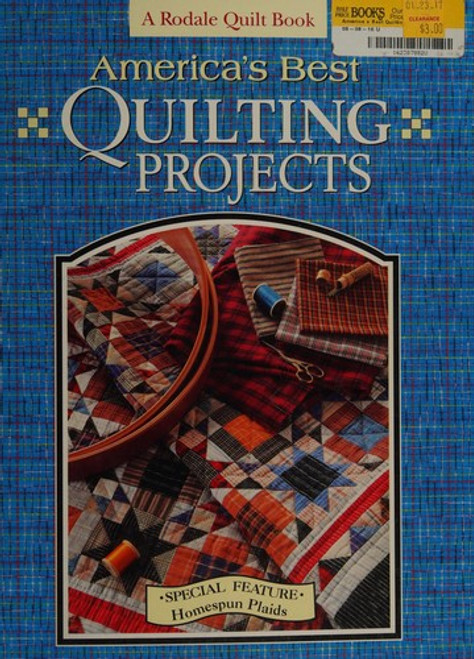 America's Best Quilting Projects front cover by Jane Townswick, ISBN: 0875967078