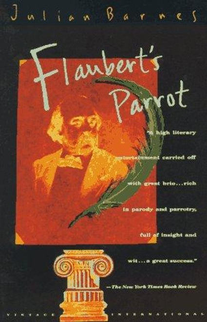 Flaubert's Parrot front cover by Julian Barnes, ISBN: 0679731369