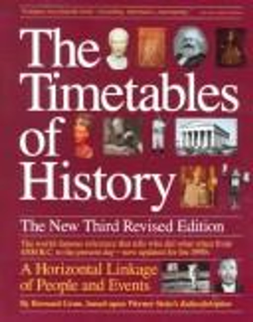 The Timetables of History: a Horizontal Linkage of People and Events front cover by Bernard Grun, ISBN: 067174271X