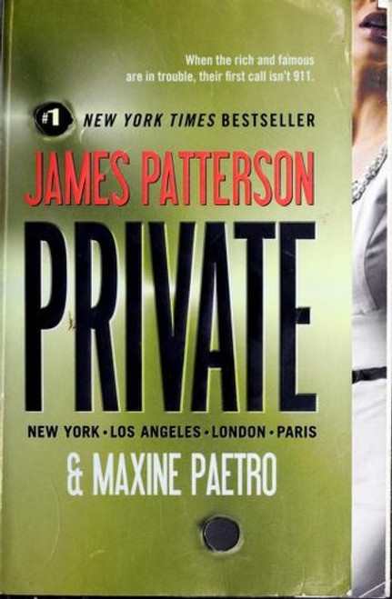 Private front cover by James Patterson, Maxine Paetro, ISBN: 044657256X