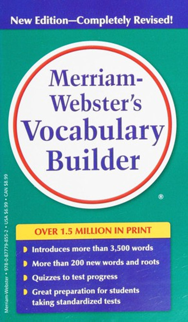 Merriam-Webster's Vocabulary Builder front cover by Mary Wood Cornog, ISBN: 0877798559