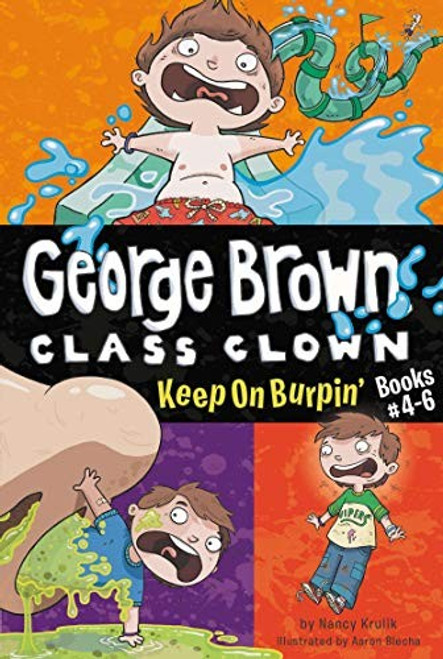 Keep On Burpin' 4-6 George Brown, Class Clown front cover by Nancy Krulik, ISBN: 0448462850