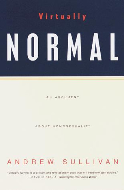 Virtually Normal front cover by Andrew Sullivan, ISBN: 0679746145