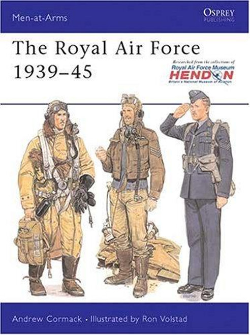 The Royal Air Force 1939-45 (Men-at-Arms) front cover by Osprey, Andrew Cormack, ISBN: 0850459664