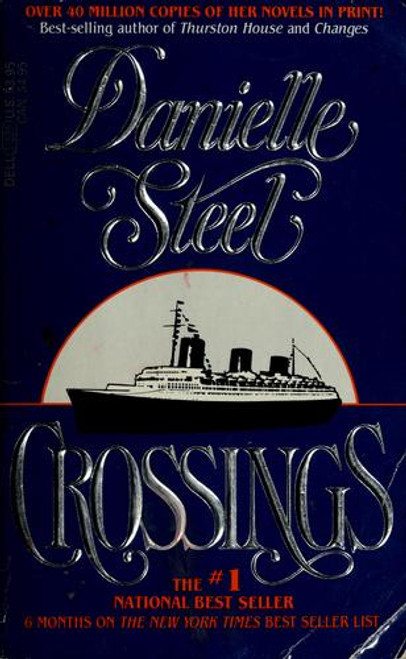 Crossings front cover by Danielle Steel, ISBN: 044011585X