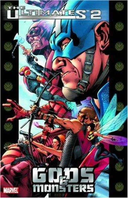 The Ultimates 2, Vol. 1: Gods and Monsters front cover by Mark Millar, ISBN: 0785110933