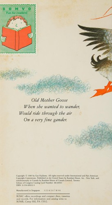 Baby Mother Goose front cover by Gyo Fujikawa, ISBN: 0679802916