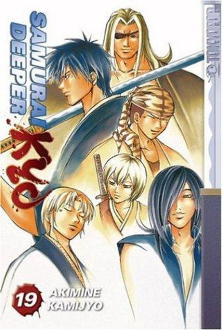 19 Samurai Deeper Kyo front cover by Akimine Kamijyo, ISBN: 1595324593