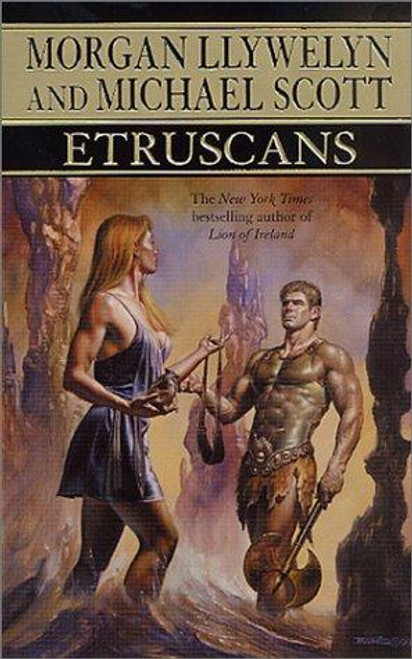 Etruscans front cover by Morgan Llywelyn, Michael Scott, ISBN: 0812580125