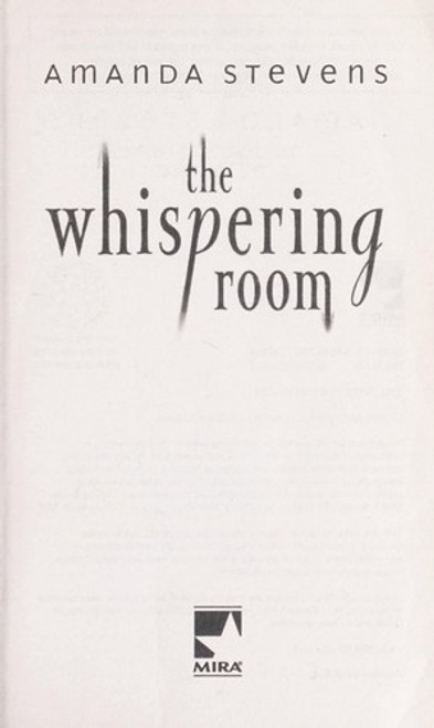 The Whispering Room front cover by Amanda Stevens, ISBN: 0778326284