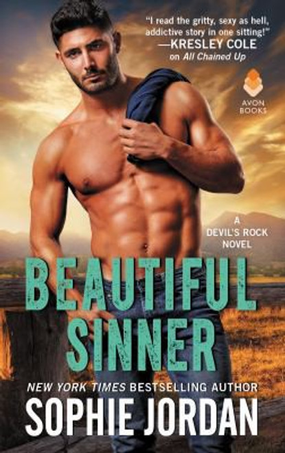 Beautiful Sinner: A Devil's Rock Novel front cover by Sophie Jordan, ISBN: 0062666592
