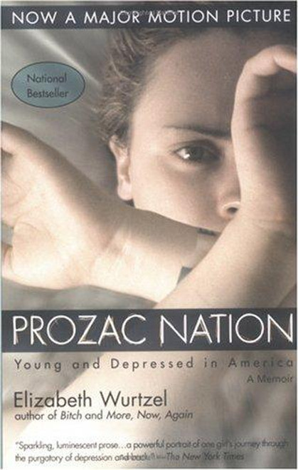 Prozac Nation front cover by Elizabeth Wurtzel, ISBN: 1573229628