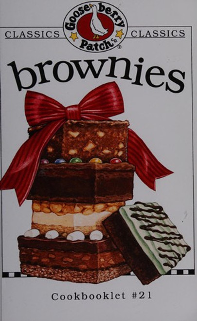 Brownies Cookbook (Cookbooklet #21) front cover by Gooseberry Patch, ISBN: 1933494468