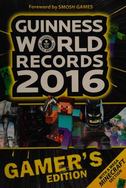 Guinness World Records 2016 Gamer's Edition front cover by Guinness World Records, ISBN: 1910561096