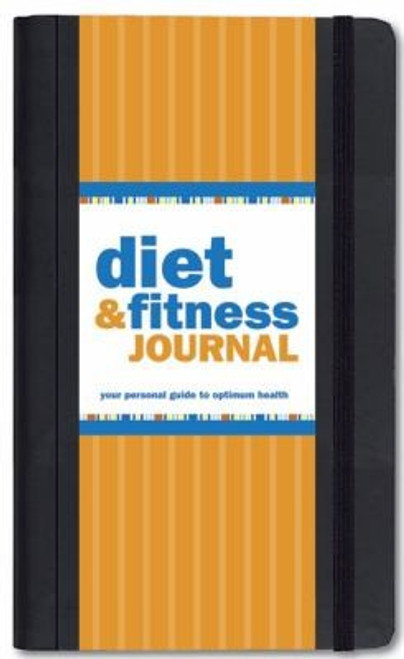 Diet & Fitness Journal: Your Personal Guide to Optimum Health (Diary, Exercise) (Little Black Journals) front cover by Claudine Gandolfi, ISBN: 1593596707