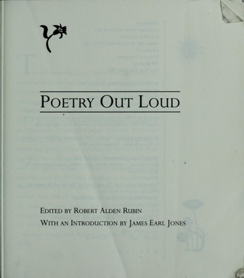 Poetry Out Loud front cover by Robert Alden Rubin, ISBN: 1565121228