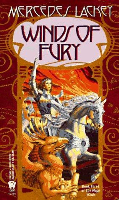 Winds of Fury 3 Mage Winds front cover by Mercedes  Lackey, ISBN: 0886776120