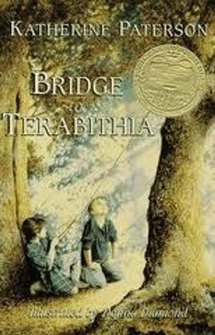 Bridge to Terabithia MTI front cover by Katherine Paterson, ISBN: 0061227285