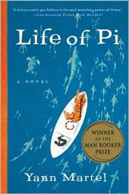 Life of Pi front cover by Yann Martel, ISBN: 0156027321