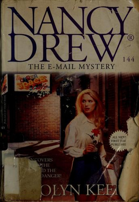 The E-Mail Mystery 144 Nancy Drew front cover by Carolyn Keene, ISBN: 0671001213