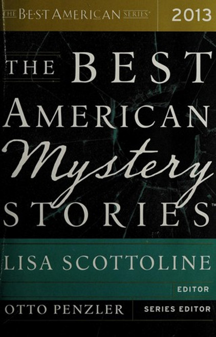 The Best American Mystery Stories 2013 front cover by Lisa Scottoline, ISBN: 0544034600
