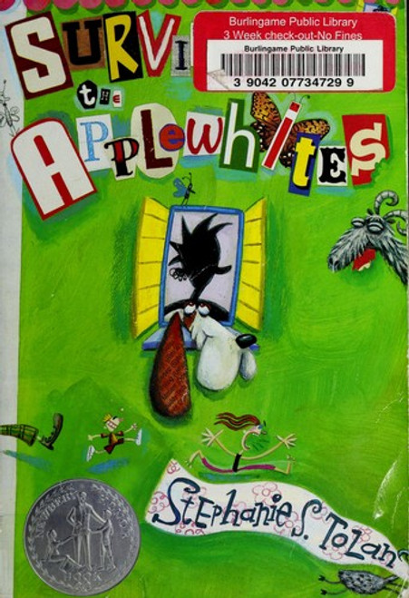 Surviving the Applewhites front cover by Stephanie S. Tolan, ISBN: 0064410447