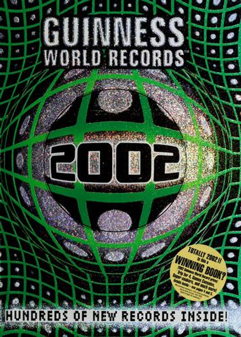 Guinness World Records 2002 front cover, ISBN: 1892051060