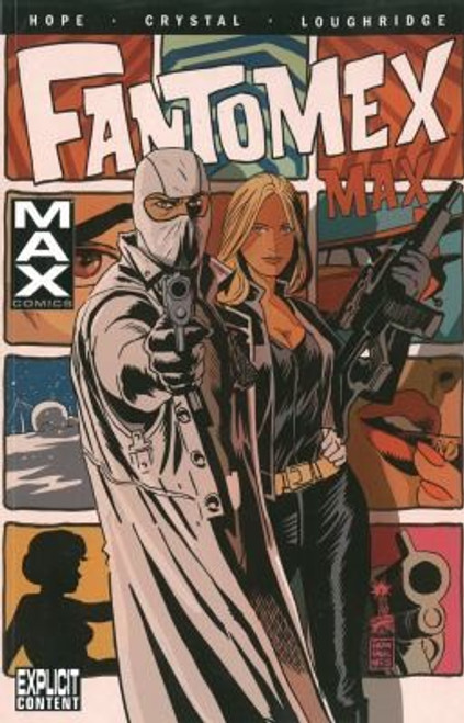 Fantomex Max front cover by Andrew Hope, Shawn Crystal, ISBN: 078515390X