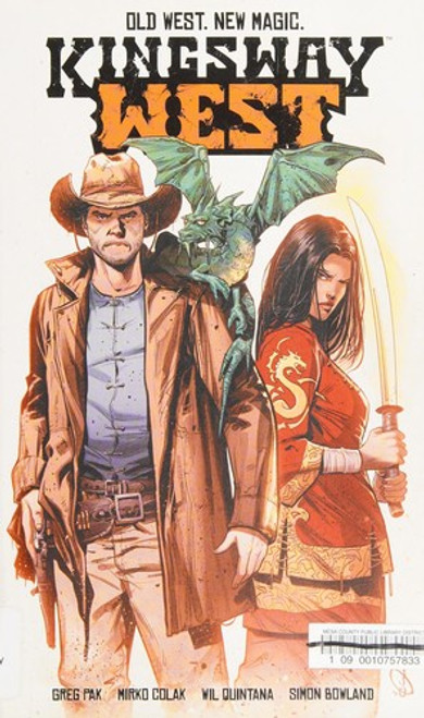 Kingsway West front cover by Greg Pak, ISBN: 1616559764