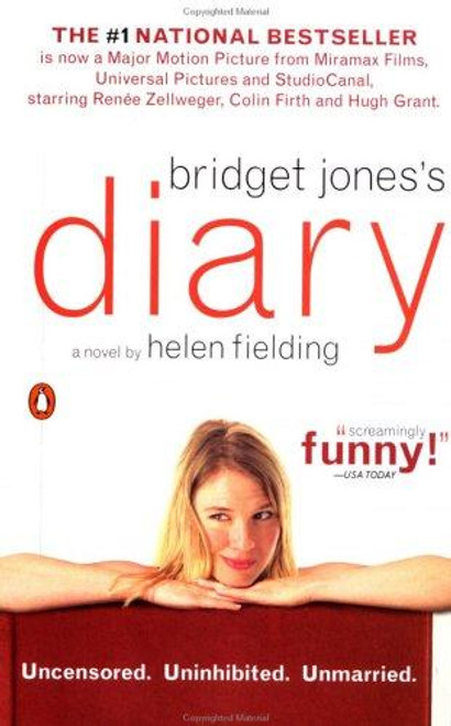 Bridget Jones's Diary (MTI) front cover by Helen Fielding, ISBN: 0141000198