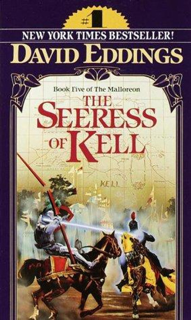 The Seeress of Kell 5 Malloreon front cover by David Eddings, ISBN: 0345377591