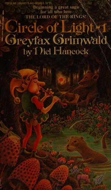 Greyfax Grimwald 1 Circle of Light front cover by Niel Hancock, ISBN: 0445085959