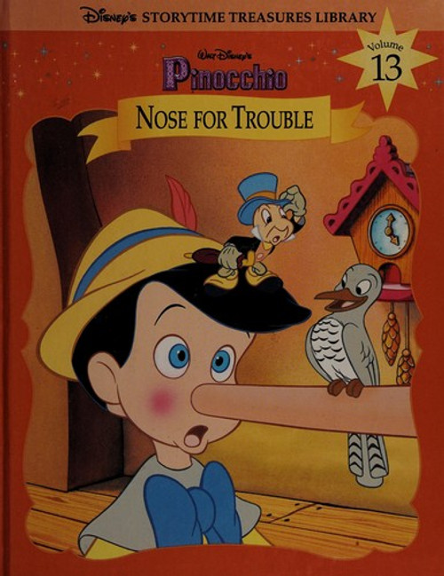 Pinocchio: Nose for Trouble front cover by Walt Disney, ISBN: 1579730094