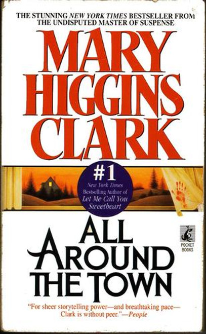 All Around the Town front cover by Mary Higgins Clark, ISBN: 0671793489