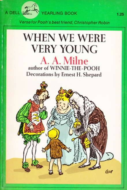 When We Were Very Young front cover by A.A. Milne, ISBN: 0440494850