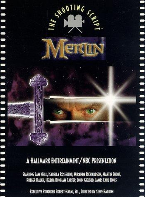 Merlin: The Shooting Script (Newmarket Shooting Script) front cover by David Stevens, Peter Barnes, ISBN: 1557043663