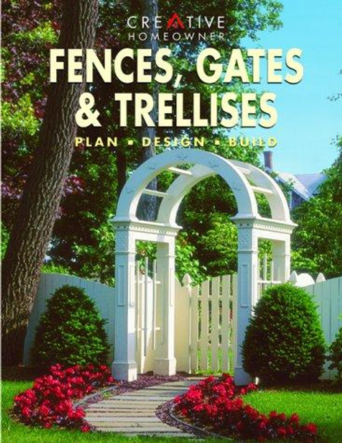 Fences, Gates and Trellises front cover by James Barrett, ISBN: 1880029960