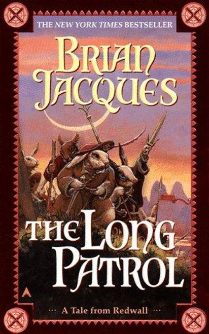 The Long Patrol 10 Redwall front cover by Brian Jacques, ISBN: 0441005993