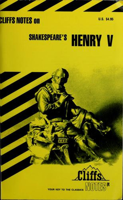 Henry V (Cliffs Notes) front cover by Jeffery Fisher, ISBN: 0822000296