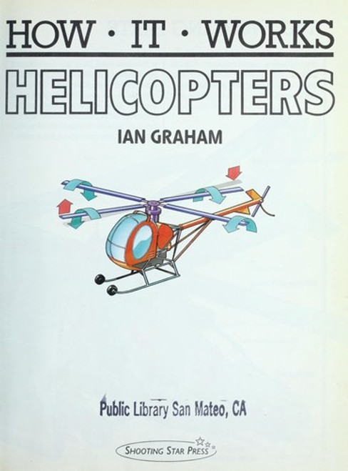 Helicopters (How it Works) front cover by Ian Graham, ISBN: 1569240159