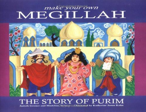 Make Your Own Megillah (Purim) front cover by Judyth Saypol Groner, ISBN: 1580130135