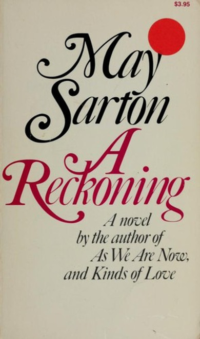 A Reckoning front cover by May Sarton, ISBN: 0393000753